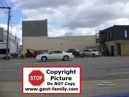 Rear of Orpheum theatre and this lot in 2009